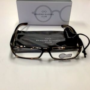 Men’s TheReadingGlassesClub.com Reading Glasses with Drawstring Case  +1…